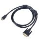Imagen principal Cable HDMI / DVI 24+1 AK-AV-11 1.8m