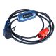 Imagen principal Cable para coches eléctricos AK-EC-12 CEE 5pin / Type2 LCD 3-fases 16A 11kW 5m