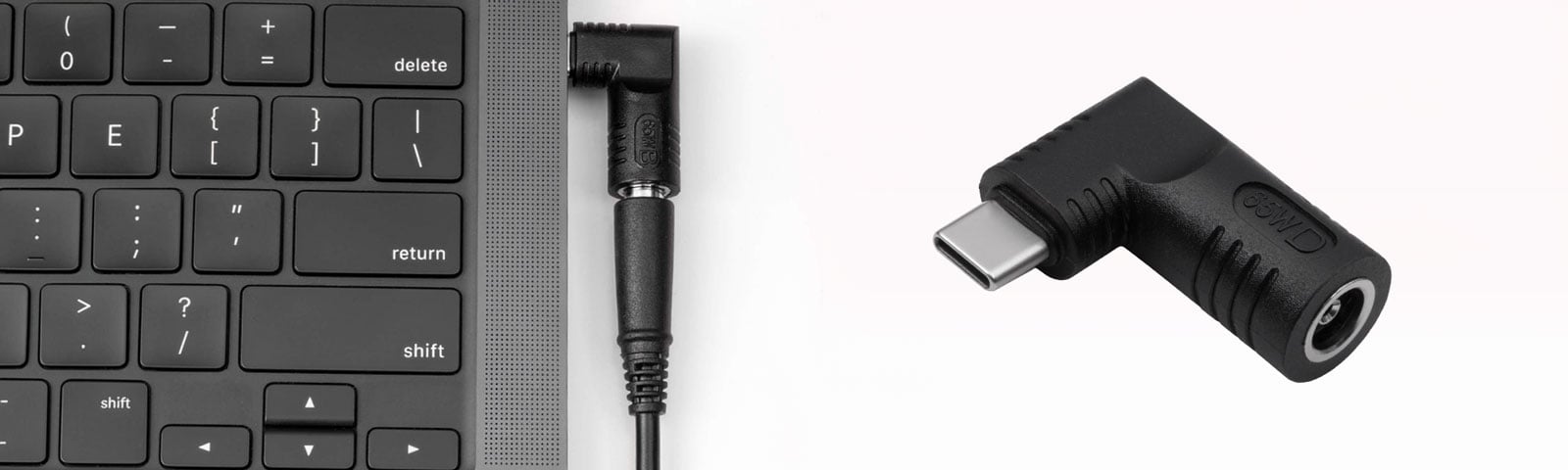 Akyga AK-ND-D adaptador &ndash; powering a USB-C device from a DC Fuente de alimentaci&oacute;n