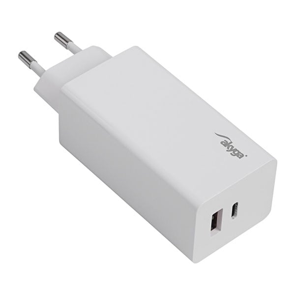 Akyga AK-CH-20 100 W USB-C and USB-A GaN cargador