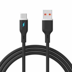 Cable USB type C / USB A 1m AK-USB-62 Silicona