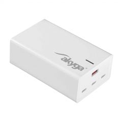 Cargador AK-CH-25 USB-A + 3x USB-C PD 5-28V / max. 5A 140W Quick Charge 3.0 GaN