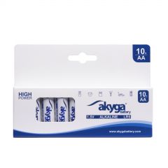 Pila alcalina AA LR6 Akyga AKY2067 1.5V / 3050mAh 10pcs