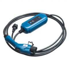 Cable para coches eléctricos AK-EC-01 Type1 LCD 1-fase 16A 3.8kW 5m