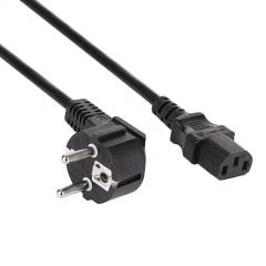 Cable de alimentación PC CEE 7/7 / IEC C13 AK-PC-05S CU 3x1.5mm² 5m