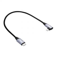 Ángulo Cable USB type C / Ligtning 30cm AK-USB-55 30W Malla