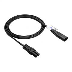 Cable de alimentación “Ocho” IEC C7 / IEC C8 1.5m AK-RD-08A