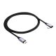 Imagen principal Ángulo Cable USB type C / USB type C 1m AK-USB-54 60W Malla