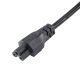 Imagen adicional Cable de alimentación Hoja de Trébol 1.5m AK-NB-01C