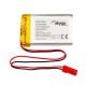 Imagen principal Batería Li-Po LP503448 Akyga AKY0559 3.7V / 800mAh PCM JST 2-Pin Conector 150mm