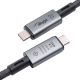 Imagen adicional Cable USB4 type C 1m AK-USB-45 40Gb/s 240W