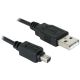 Imagen principal Cable USB A/Mini-B 8-pin 1.8 m AK-USB-02