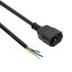 Imagen principal Cable de alimentación C14 AK-OT-08C CU 3x1mm² 1m