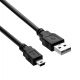 Imagen adicional Cable USB A/Mini-B 5-pin 1.8 m AK-USB-03