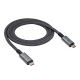 Imagen principal Cable USB4 type C 1m AK-USB-45 40Gb/s 240W