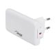 Imagen adicional CargadorUSB AK-CH-32 2x USB-C PD 5-20V / max. 3.25A 65W Quick Charge 4+ GaN