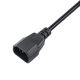 Imagen adicional Extensión cable de alimentación PC C13 / C14 1.8m AK-PC-03A